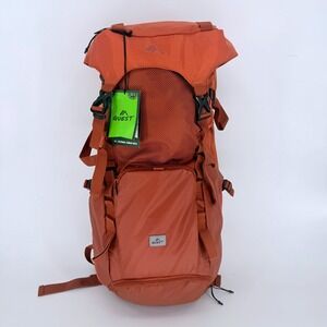 Quest 65L New with Tags Internal Frame Backpack‎ Orange Hiking Camping Gear